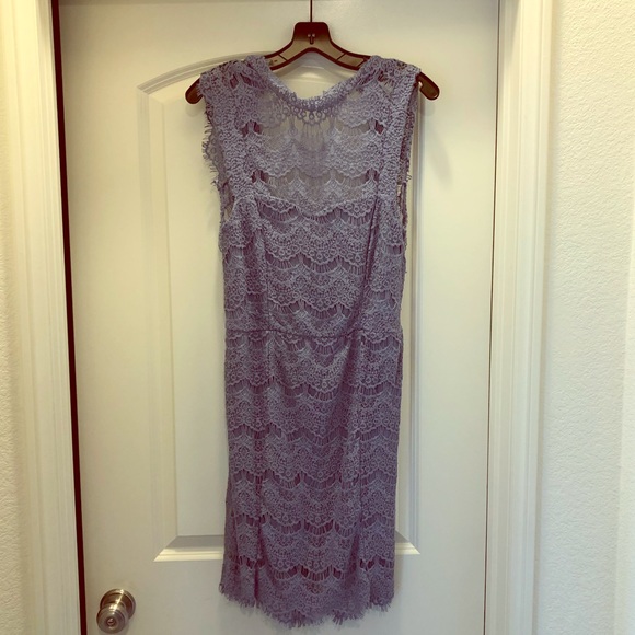 Free People Daydream Open Back Lace Dress Size M - Picture 2 of 6